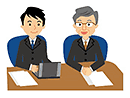 会社説明会イラスト