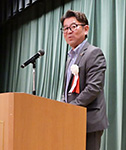 石井副理事長による締めの挨拶