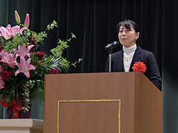 新年賀詞交歓会・森田川越市長