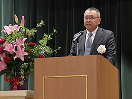 新年賀詞交歓会・山中理事長